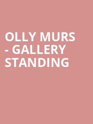 Olly Murs - Gallery Standing at Royal Albert Hall
